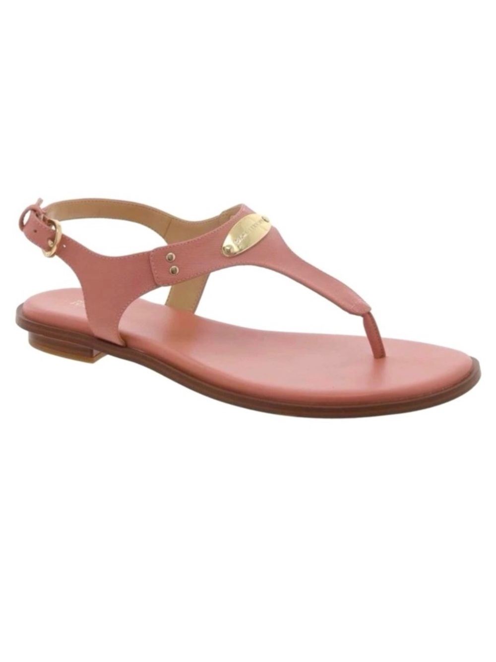 MICHAEL KORS logo plate thong sandals💖💖